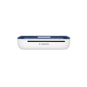 Imprimante photo couleur portable Canon Zoemini 2, bleu marine + papier  photo ZINK™ 5 × 7,6 cm (20 feuilles) + papier autocollant circulaire ZINK™  3,3