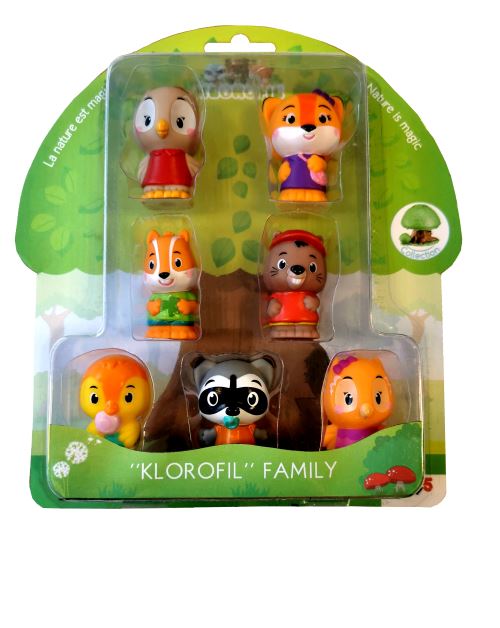 Klorofil Blister 7 Personnages