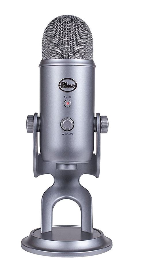 Microphone Blue Yeti Gris