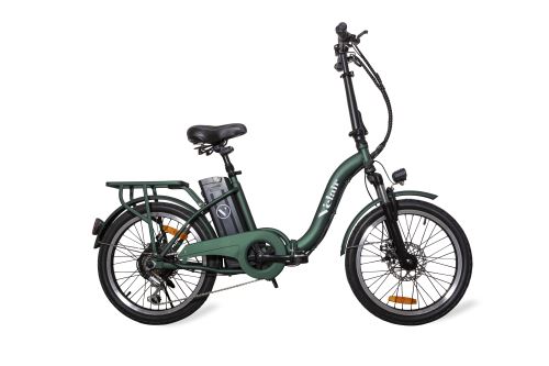 Velair Wave Pooibare Elektrische Fiets 250 W Groen - [Artikel bestemd voor de Franse markt (niet verkrijgbaar in het Nederlands)]