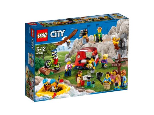 LEGO® City Town 60202 Ensemble de figurines Les aventures en plein air