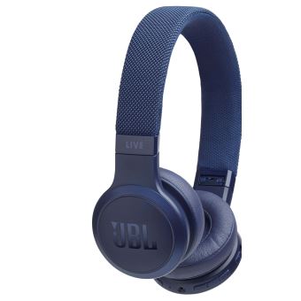 JBL LIVE 400BT - Koptelefoon met micro - op oor - Bluetooth - draadloos - blauw