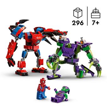 LEGO® Marvel 76219 Spider-Man et le Bouffon Vert Le Combat des Robots