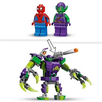 LEGO® Marvel 76219 Spider-Man et le Bouffon Vert Le Combat des Robots