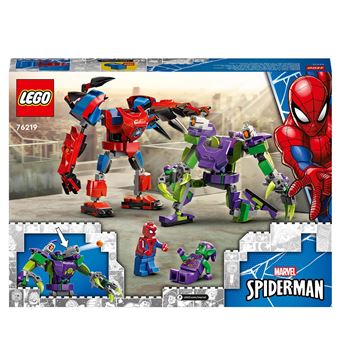 LEGO® Marvel 76219 Spider-Man et le Bouffon Vert Le Combat des Robots