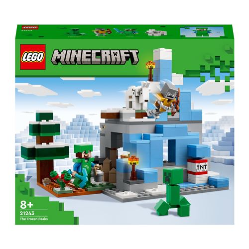 LEGO® Minecraft® 21243 Les pics gelés État correct - LEGO Minecraft reconditionné disponible sur Fnac