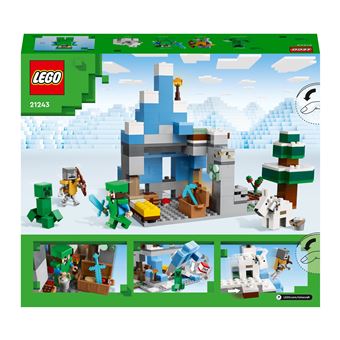 LEGO® Minecraft® 21243 Les pics gelés