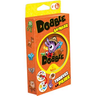 Jeu de cartes Asmodee Dobble Animaux