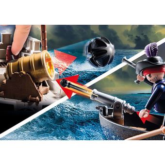 Playmobil vintage guérite garde royal soldat anglais boite 3544 bateau