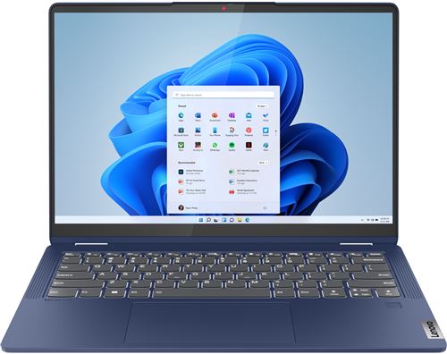 PC Portable Lenovo IdeaPad Flex 5 14ABR8 82XX00CKFR écran tactille 14 WUXGA 60 Hz AMD Ryzen™ 7 16 Go RAM 512 Go SSD Bleu