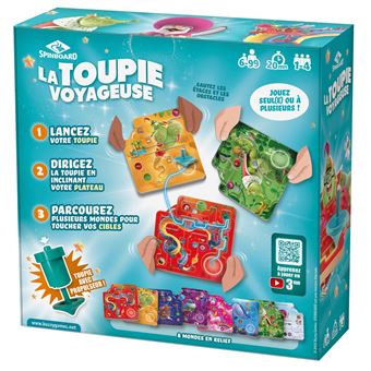 Jeu d’ambiance Buzzy Games Tornade La Toupie Voyageuse