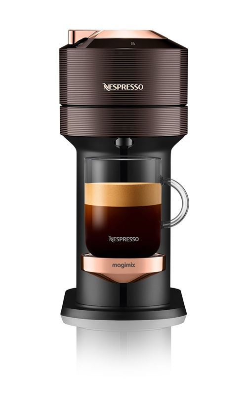 Cafetière à capsules Nespresso Vertuo Next Premium 11708 1500 W Marron finitions chromées