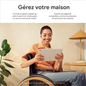 Tablette tactile Google Pixel Tablet 11" 128 Go Porcelaine