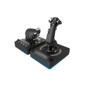 Logitech X56 H.O.T.A.S. - Joystick et accélérateur - filaire - pour PC