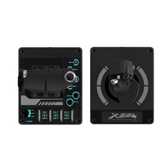 Logitech X56 H.O.T.A.S. - Joystick et accélérateur - filaire - pour PC