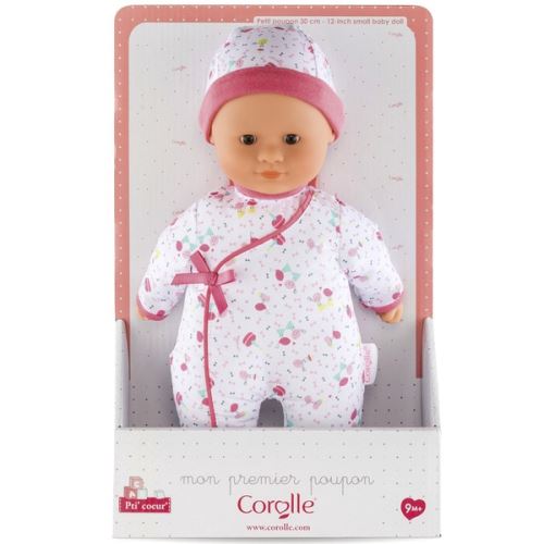 Corolle - Mon Premier Poupon, Mon Adorable Petit Poupon, Cœurs, 30cm, dès 12 Mois, 9000100810