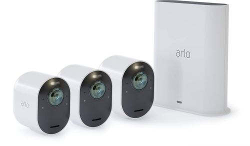 Caméra de sécurité Arlo ULTRA Pack 3 Caméras VMS5340-100EUS 4K Blanc