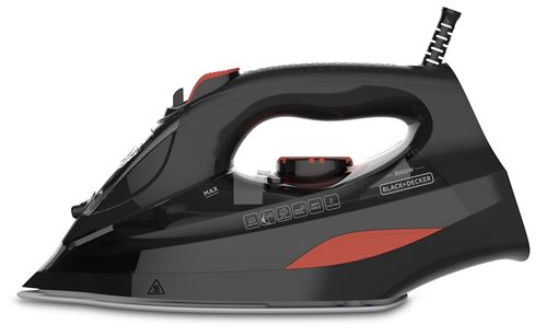 Fer à repasser Black+Decker BXIR3000E 3000 W Noir et Rouge