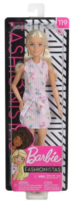 Poupée Barbie Fashionistas Robe Rayures