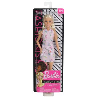 Poupée Barbie Fashionistas Robe Rayures