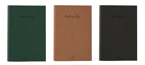 Oberthur - 1 Agenda Semainier Format A5 - BIOFRIENDLY Agenda 25 S - Dimension 16 X 24 Cm - Coloris Marron Caramel - Janvier 2026 à Décembre 2026-2 Langues