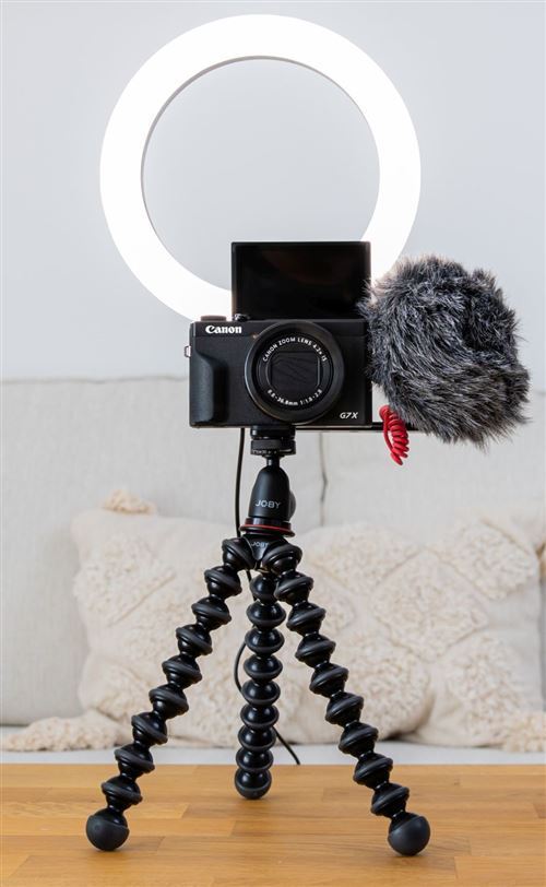 Kit Vlogger Premium Canon PowerShot G7 X Mark III, noir dans Appareils  photo PowerShot — Boutique Canon Belgique