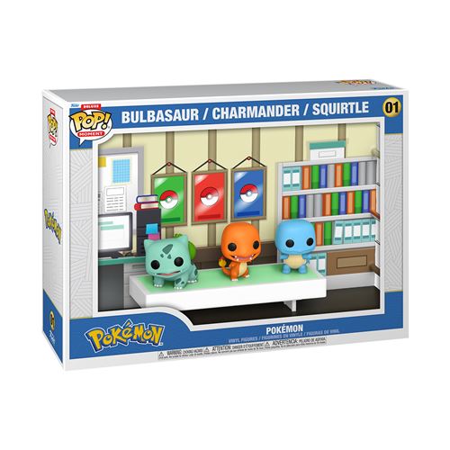 Figurine Funko Pop! Moments Deluxe Pokémon Starters 1996 Vinyle Premium Cadeau Idéal Collection - vue 2