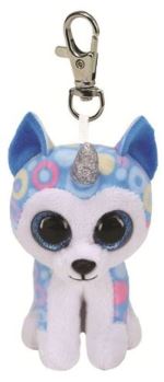 Porte-clés en peluche Ty Beanie Boo's Clip Helena le husky