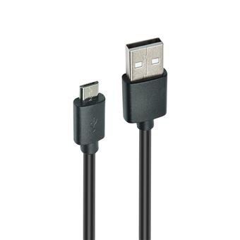 Chargeur USB Universel Avec Câble Micro USB 1m - Noir - Neuf Pour Téléphones Et Appareils