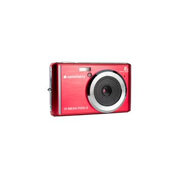 Appareil photo compact Agfaphoto DC5200 Compact Cam Rouge et argent