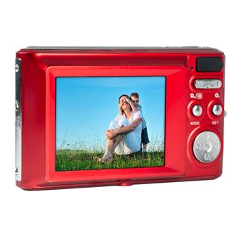 Appareil photo compact Agfaphoto DC5200 Compact Cam Rouge et argent