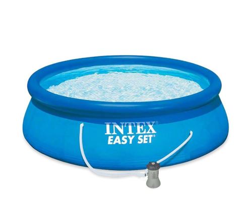 Kit Piscine Intex autoportante EasySet 3,96 X 0,84 m Bleu