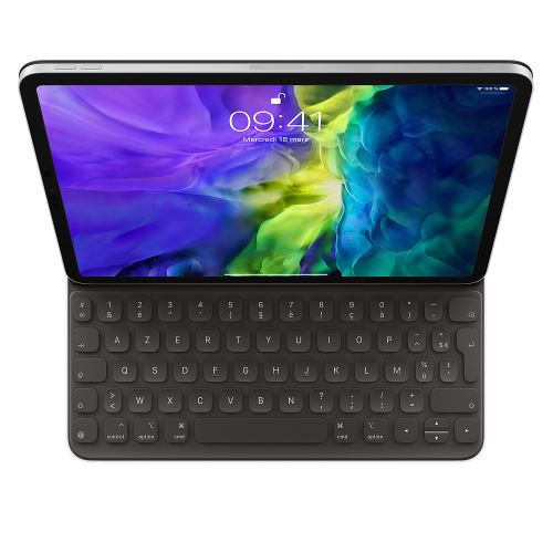 Clavier Apple Smart Folio iPad Pro 11 2ème génération Noir