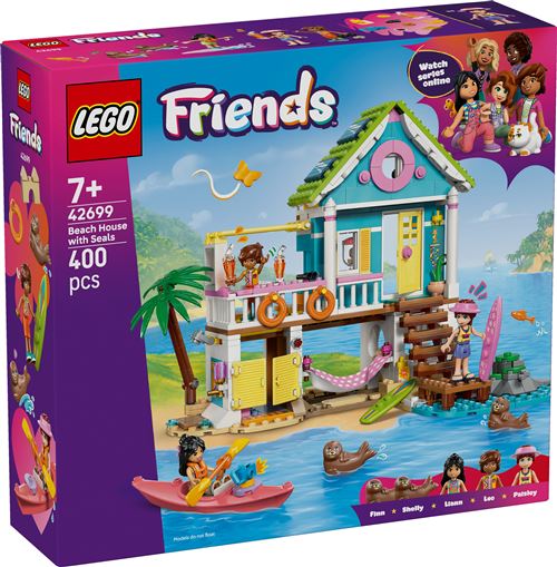 LEGO® Friends 42699 La maison sur la plage et les phoques