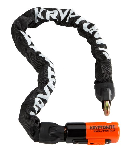 Antivol Kryptonite Chaîne Evolution 90 cm FUB 2 roues Niveau de sécurité 8/10 Noir