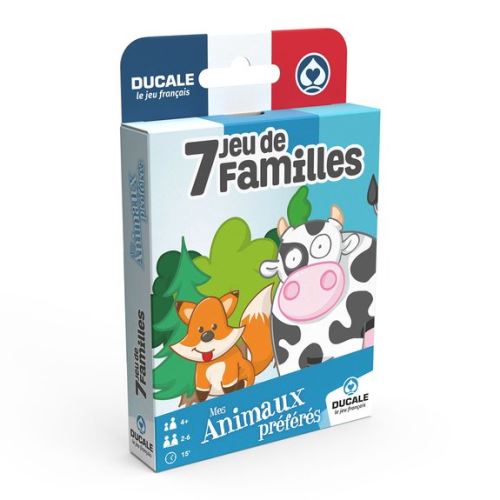 Cartamundi Jeu de 7 famille Mes animaux préférés