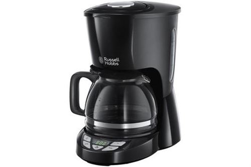 Macchina Caffè Americano - Timer Digitale, Con Filtro Per Estrazione E Aroma Ottimali - Max 10 Tazze Caraffa In Vetro Da 1.25 L Piastra Riscaldante Antigoccia Textureplus 22620-56 - Russell Hobbs