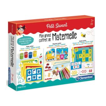 Jeu éducatif Clementoni Mon grand coffret de maternelle - Autre jeux ...
