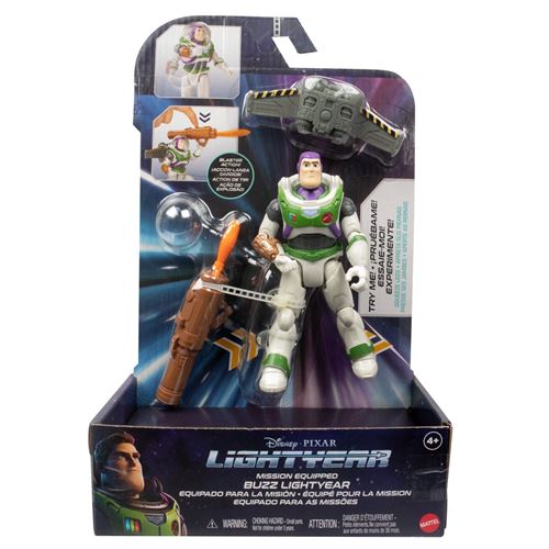 Pixar - Lightyear - Buzz Alpha A Fonctions 12Cm - Figurines D'Action