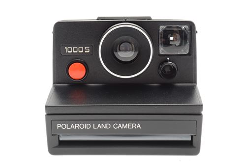 Appareil photo instantané Polaroid 1000S Land Camera noir - Reconditionné État correct - Polaroid reconditionné disponible sur Fnac