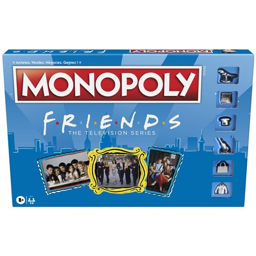 Jeu de société Hasbro Gaming Monopoly édition Friends la série télé