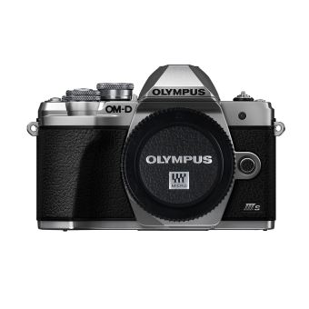 Hybride Olympus OM-D E-M10 Mark III – Argenté, Avec Chargeur, Occasion