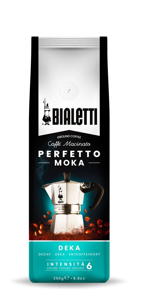 Bialetti Noir Café Moulu Perfetto Moka Déka