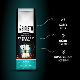 Café moulu Bialetti Perfetto Moka Déka