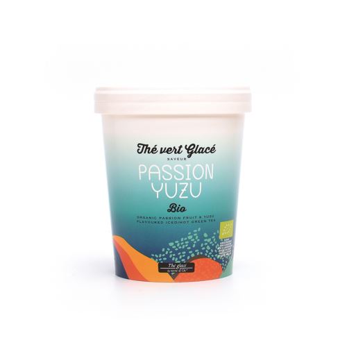 Thé vert glacé passion yuzu