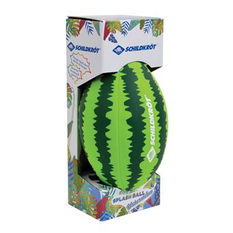 Boule De Piscine Pastèque Gonflable 22 Cm – Vert, PVC Résistant, Idéale Pour Jeux Sous-marins, Plage, été, Enfants Et Adultes
