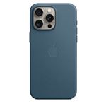 Coque en tissage fin avec MagSafe pour iPhone 15 Pro Max Bleu Pacifique