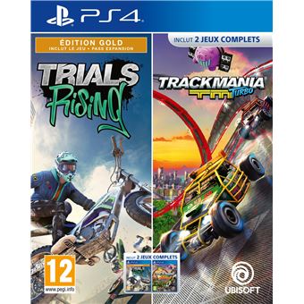 Compilation Trackmania Turbo + Trials Rising PS4