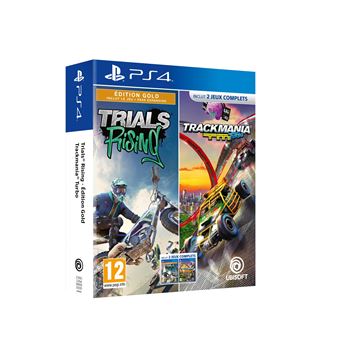 Compilation Trackmania Turbo + Trials Rising PS4