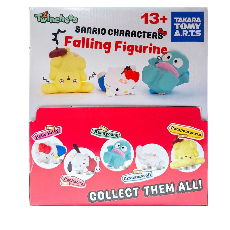 Lot 24 Figurines Hello Kitty Squishy Plush & Cappucino - Sanrio License 2023